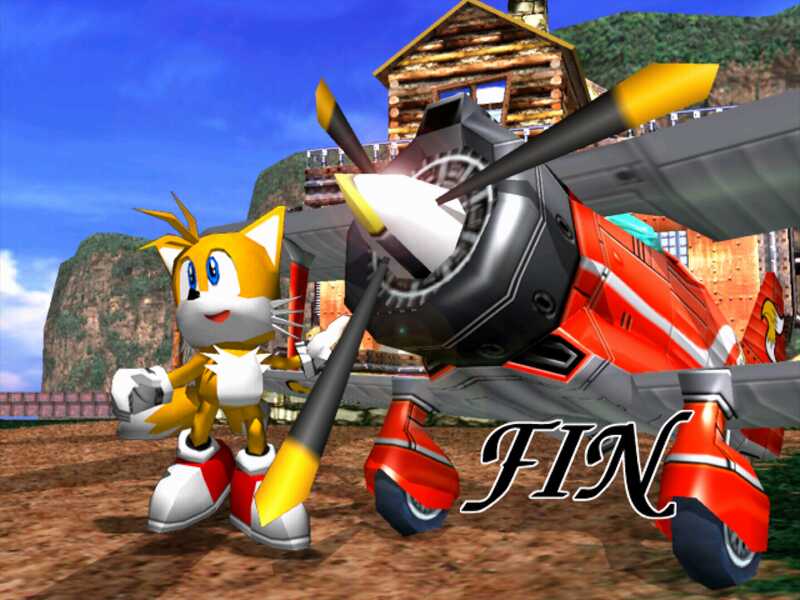 captura de tela de sonic adventure